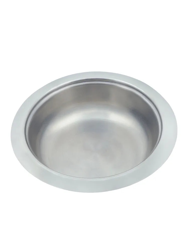 Weltime Plate, 1 pcs, Stainless steel, diameter 22 cm