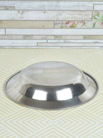 Weltime Plate, 1 pcs, Stainless steel, diameter 20 cm